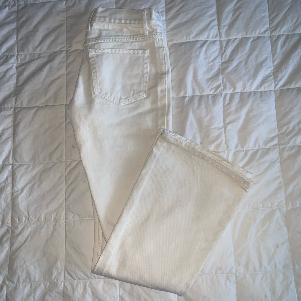 Cream Denim Jeans